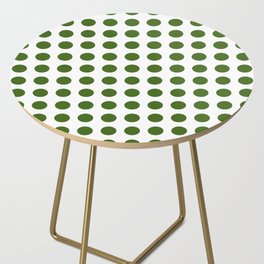 Simply Polka Dots in Jungle Green Side Table