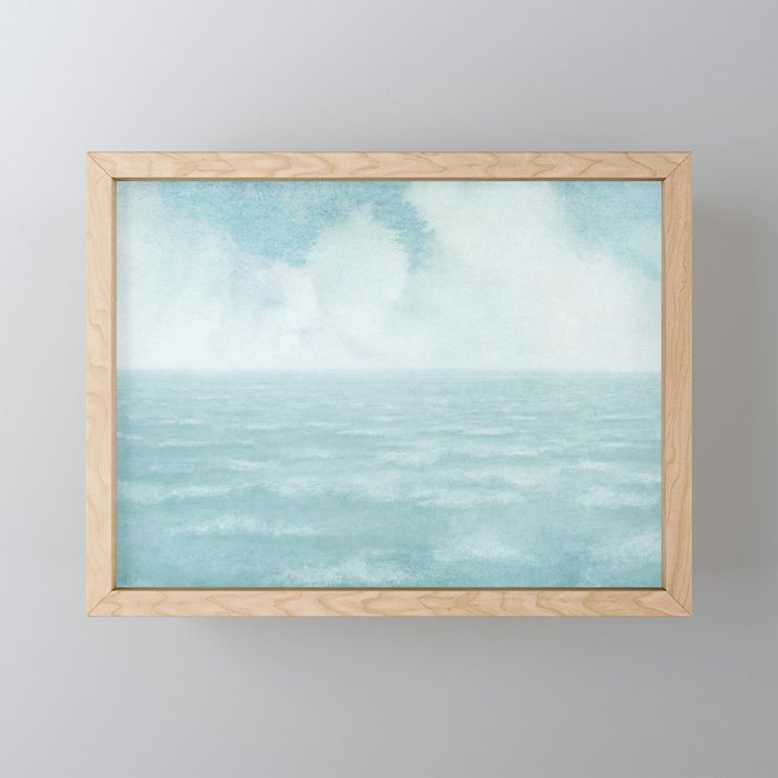 Seascape Framed Mini Art Print