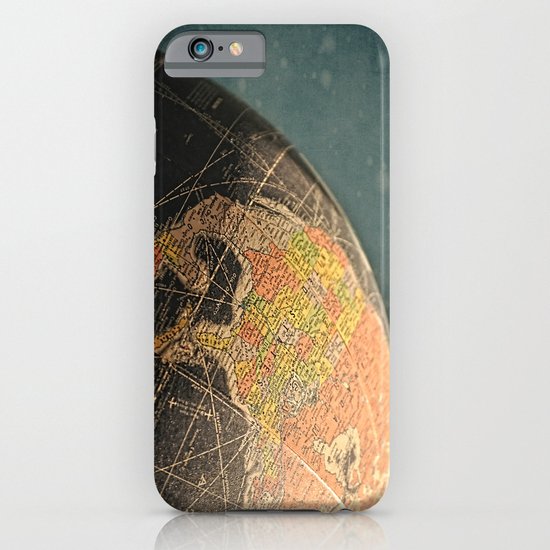 Where I Am (Vintage Globe) iPhone & iPod Case