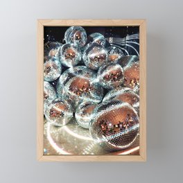 Balls of Disco Framed Mini Art Print