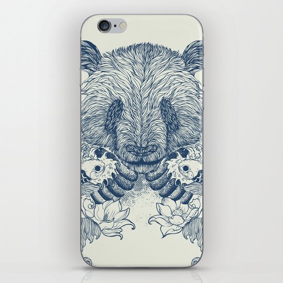 Panda Tattoo iPhone & iPod Skin