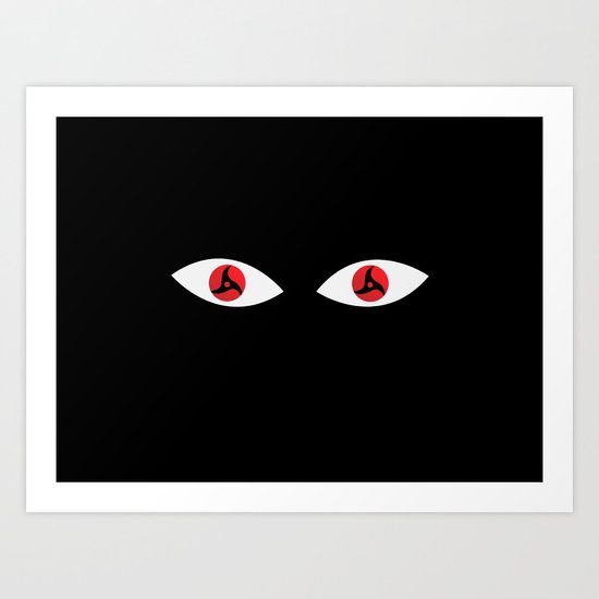 Sharingan Art Print