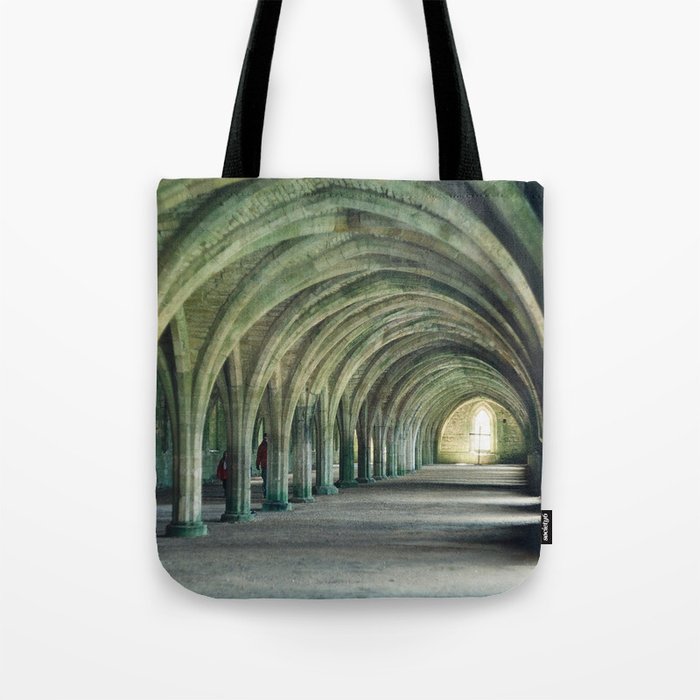Fountains Abbey Crypt Tote Bag