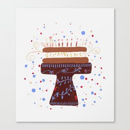 Celebrate with Me Canvas Print