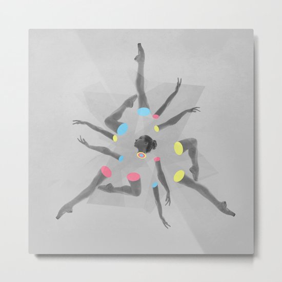 Break Dancer Metal Print