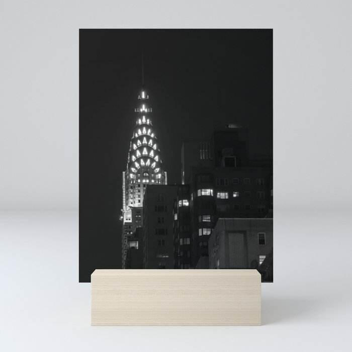 New York City // B & W 10 Mini Art Print
