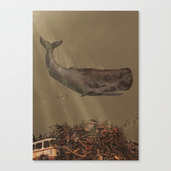 The Last Whale Canvas Print