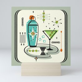 Atomic Martini ©studioxtine Mini Art Print