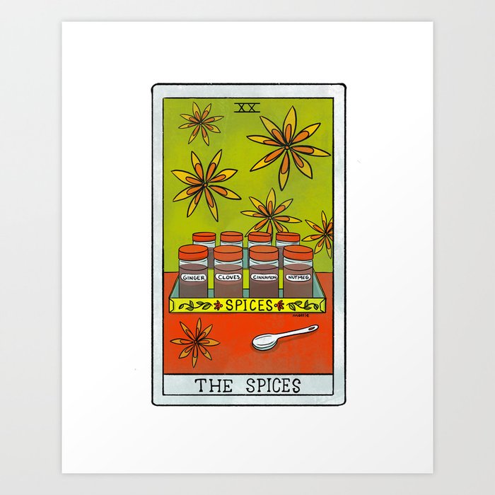 The Spices |Baker’s Tarot Art Print