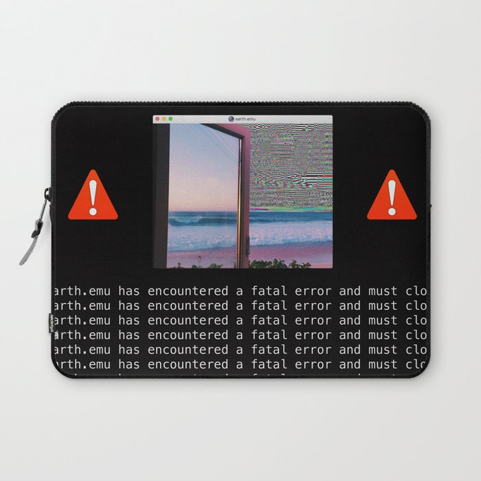 Fatal Simulation Error Laptop Sleeve
