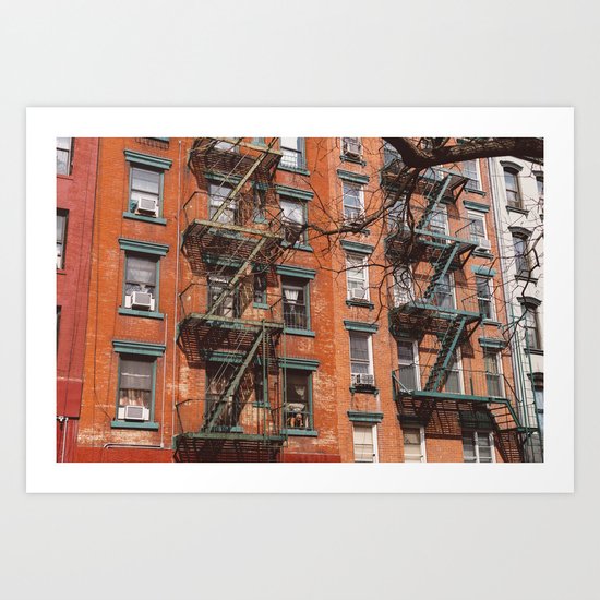 Smoking Window II Art Print