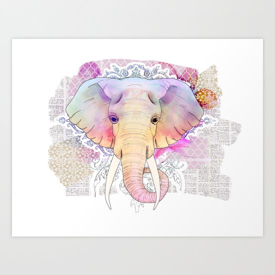 elephant Art Print