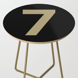 Number 7 (Sand & Black) Side Table