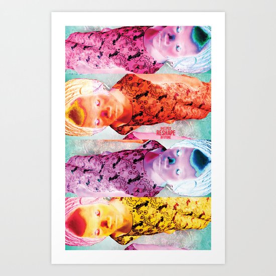 IDP CAMP by Jennifer Bukovec Art Print