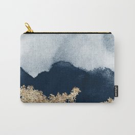 Blue gold peaks Carry-All Pouch