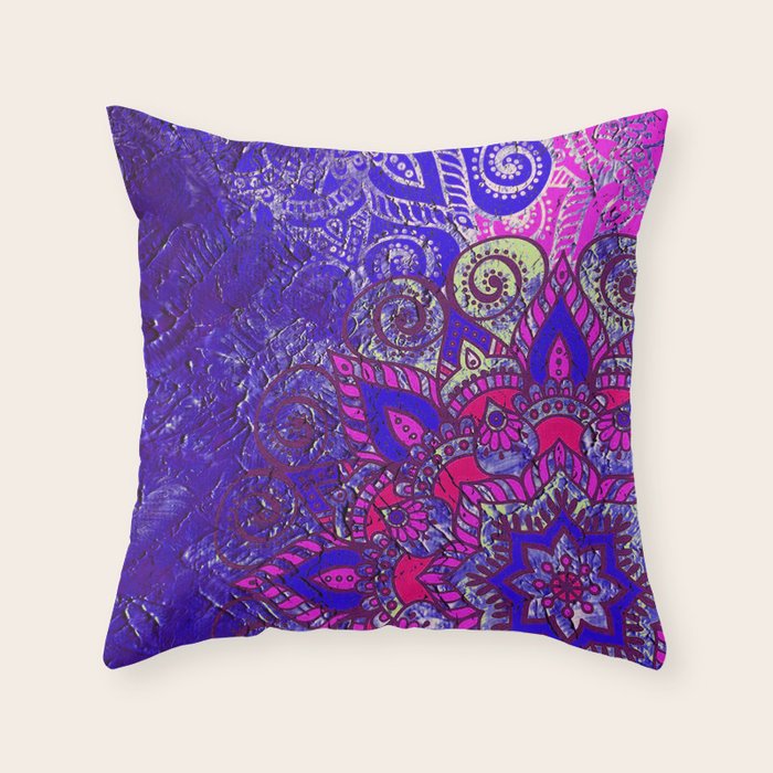 sapphire throw pillows