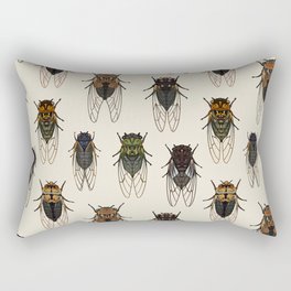 Cicadas Rectangular Pillow