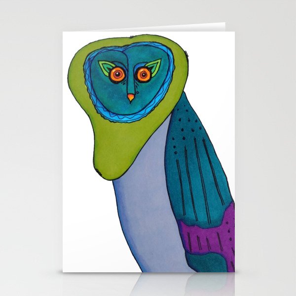 Edward Owl Stationery Cards