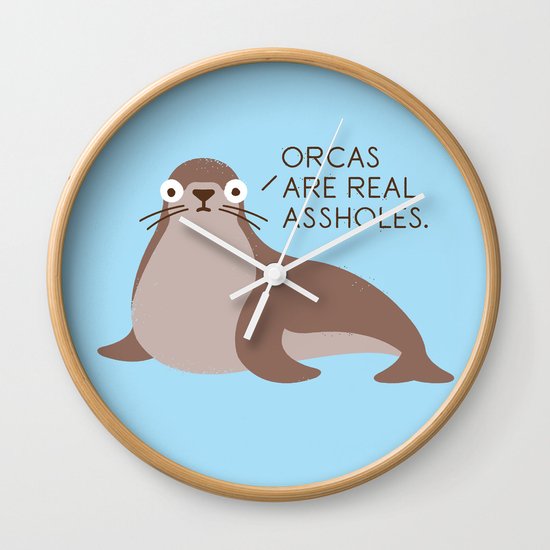 Seal of Reproval Wall Clock
