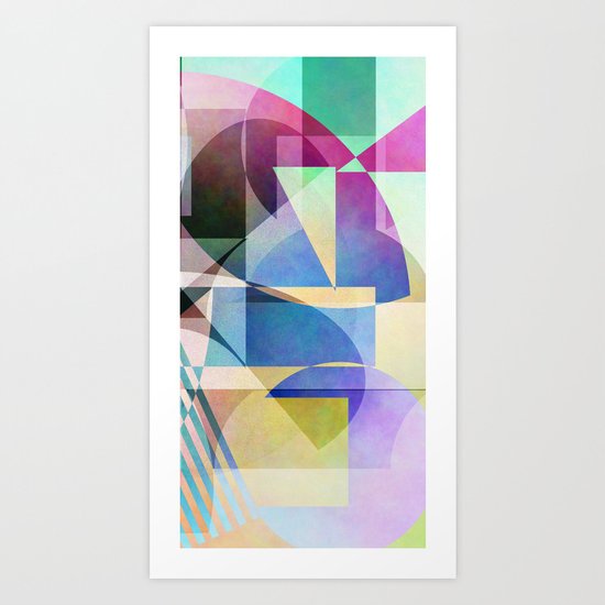 Abstract 2017 030 Art Print