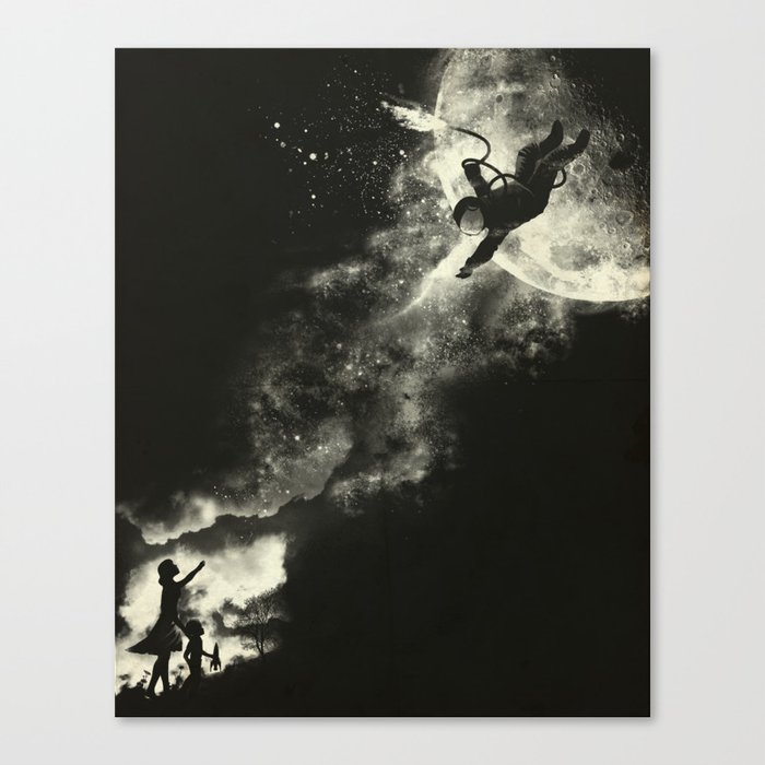 Tell my wife I love her very much, she knows  Canvas Print