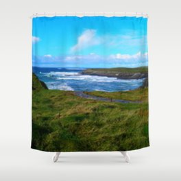 Photo, Spanish Point, Ireland Shower Curtain
