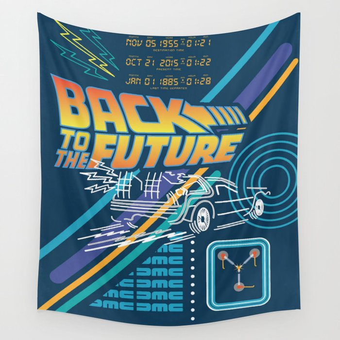 Back to the Future 06 Wall Tapestry