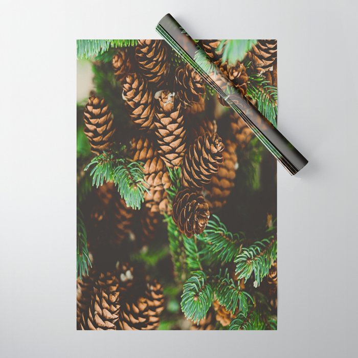 Christmas Pine  Wrapping Paper