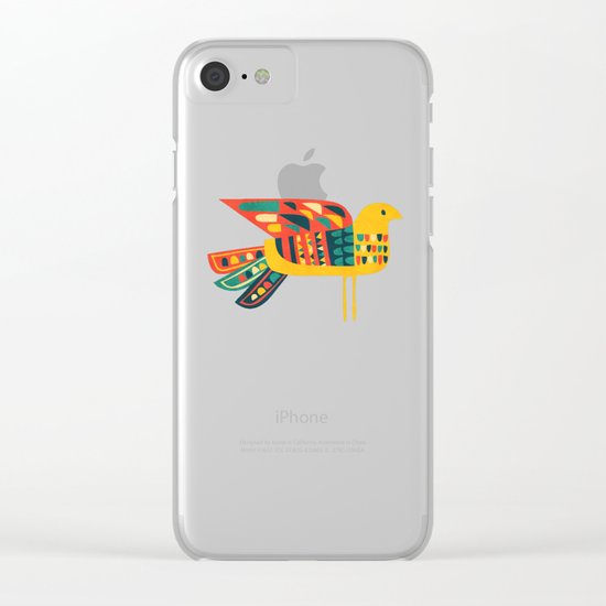 Century Bird Clear iPhone Case