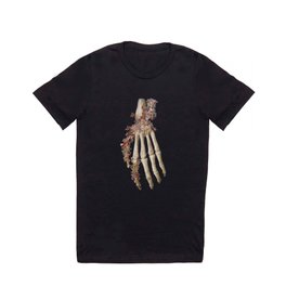“Spring” T Shirt | Flower, Bones, Floral, Photomontage, Art, Illustration, Scary, Death, Artnoir, Riper 
