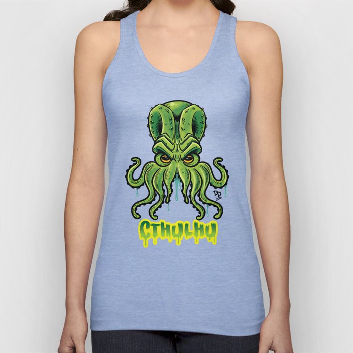 Cthulhu no background Tank Top