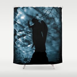 Dark Angel Shower Curtain