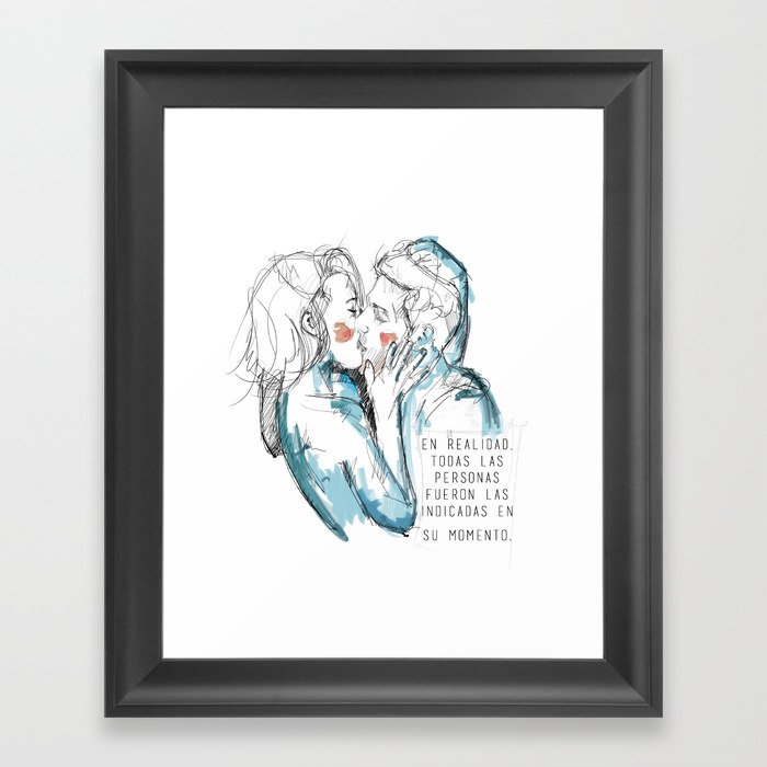 Couple Framed Art Print