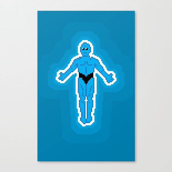 Dr. Pixel Canvas Print