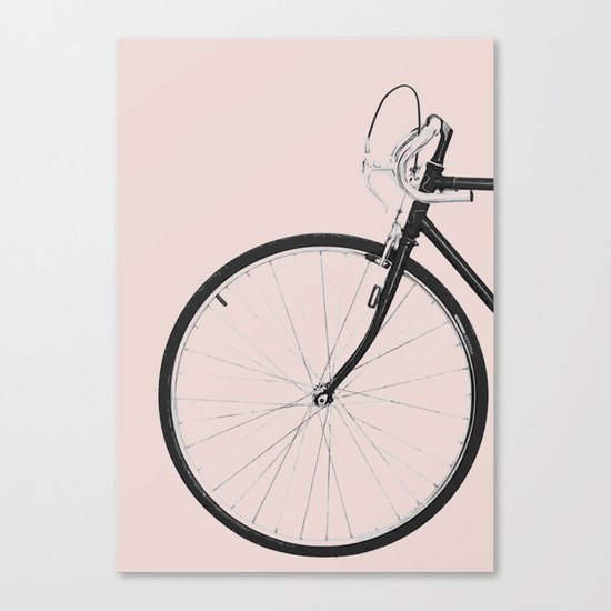 Bike travel Canvas Print