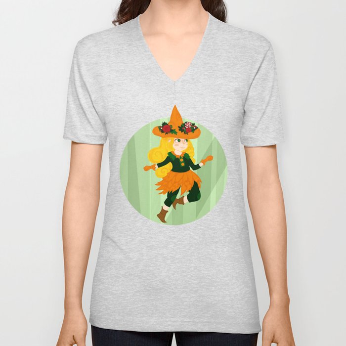 The Little Witch V Neck T Shirt
