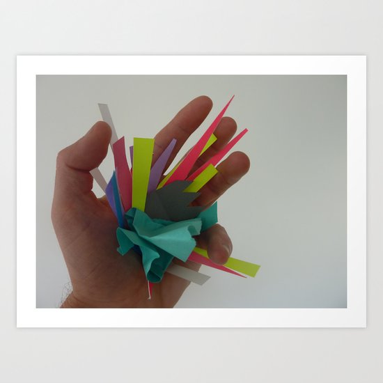 Ouch! Art Print