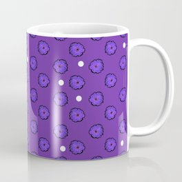 Purple flowers on purple Coffee Mug
