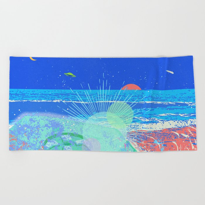 REVELATION MACHINE Beach Towel