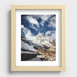 Himalayan Base Camp Recessed Framed Print