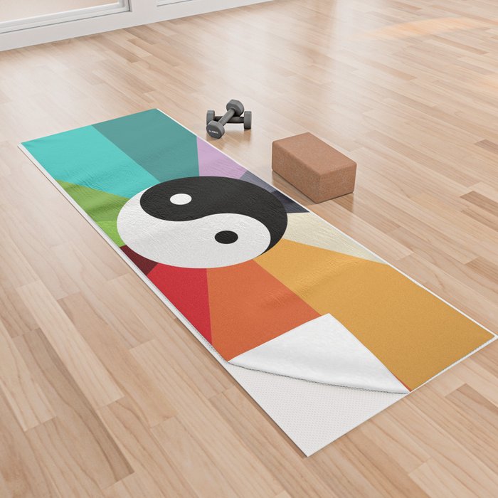 Yin Yang 1 Yoga Towel