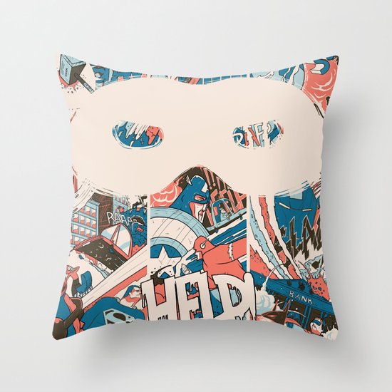Save us. Throw Pillow