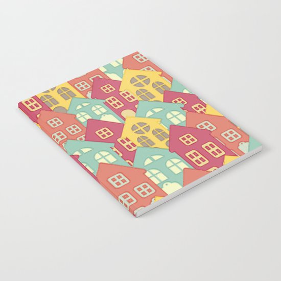Houses on Hilltops Notebook