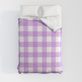Classic Check - lilac Comforter