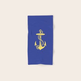 Nautical Anchor Hand Bath Towels For Any Bathroom Decor Society6
