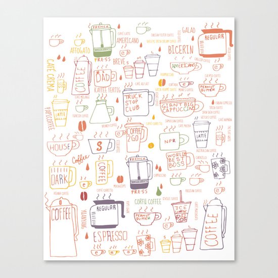 COFFEE IS DIVERSE Canvas Print