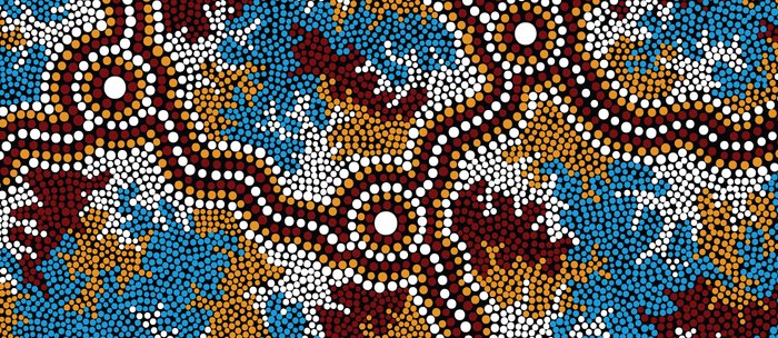 Authentic Aboriginal Art Wetland Dreaming Coffee Mug By