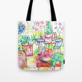Garden party Tote Bag