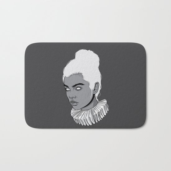 Gray lady Bath Mat