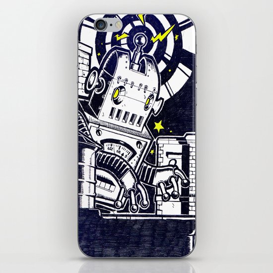 ROBO ATTACK! iPhone Skin